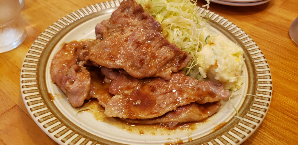 大塚にある美味しい洋食屋さん GOTOO （ ごとう ） 【 豚の生姜燒き 】