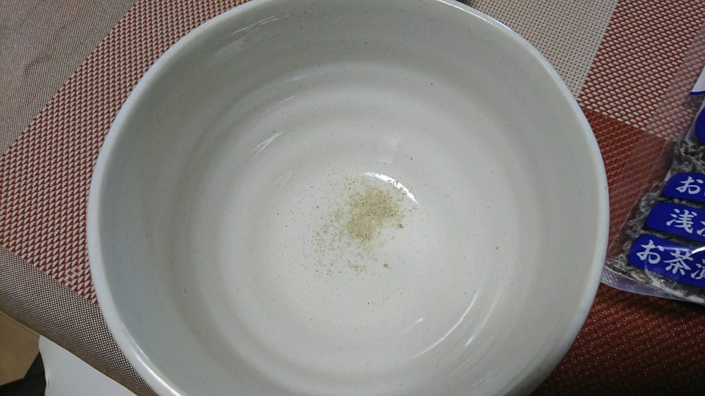 梅昆布茶 少々 塩こん部長
