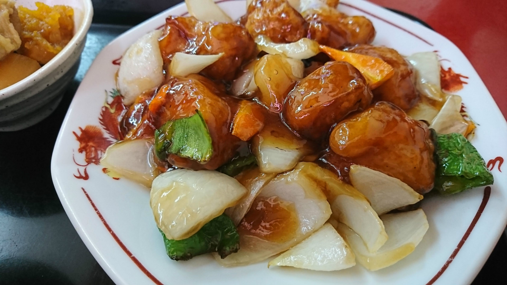 中華料理 燕京 の 美味い 酢豚